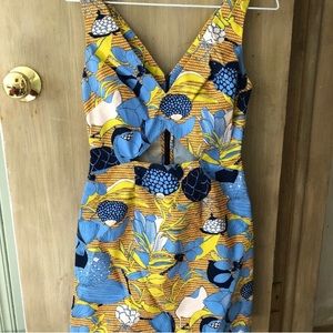 Zara floral print dress